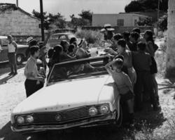 Scene from the social melodrama The bridge of happiness, directed by Giorgos Arionas