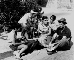 Scene from the social melodrama The bridge of happiness, directed by Giorgos Arionas