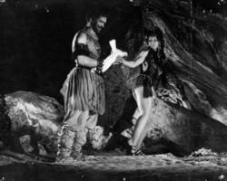 Kostas Kazakos and Anna Fonsou in Giorgos Zervoulakos' film Lysistrata